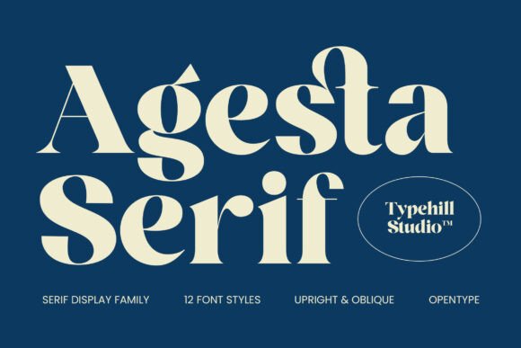 Agesta Serif: The Elegant Typeface That Elevates Small Business Branding