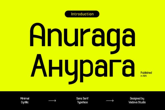 Anuraga Typeface Review: A Modern Sans Serif for Web Design