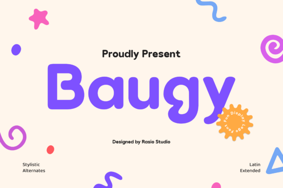 Baugy: The Bold Display Font for Scroll-Stopping Brand Content