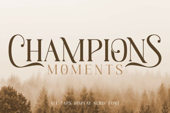 Champions Moments Font