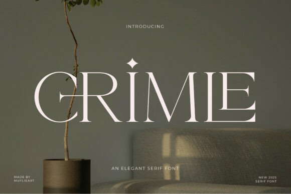 Crimle: The Serif Font That Elevates Your Brand Identity