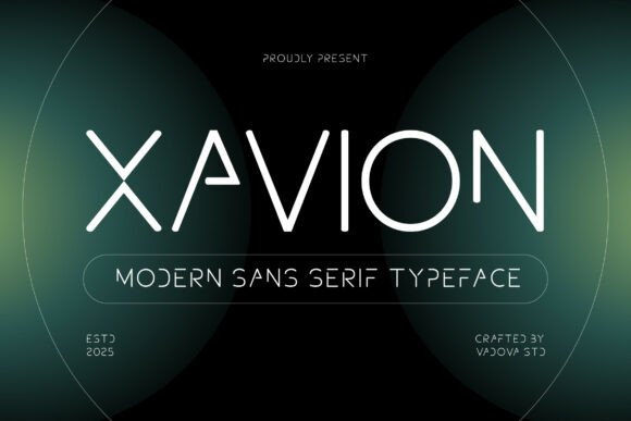 Elevate Your Brand Identity with the Xavion Typeface
