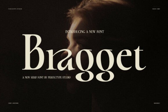 Elevate Your Crafts with the Bragget Serif Typeface