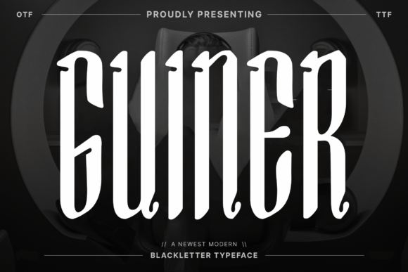 Guiner: The Modern Blackletter Font for Bold Branding