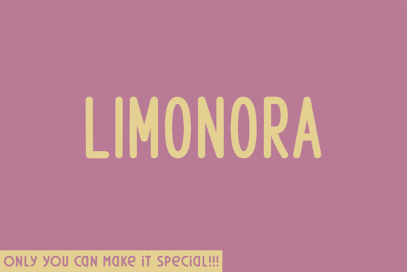 Limonora: The Condensed Typeface for Clear Campaigns