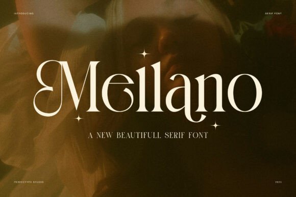 Mellano: The Serif Font for Scroll-Stopping Brand Visuals