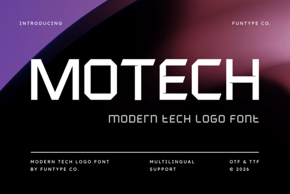 Motech: A Modern Sans Serif Review