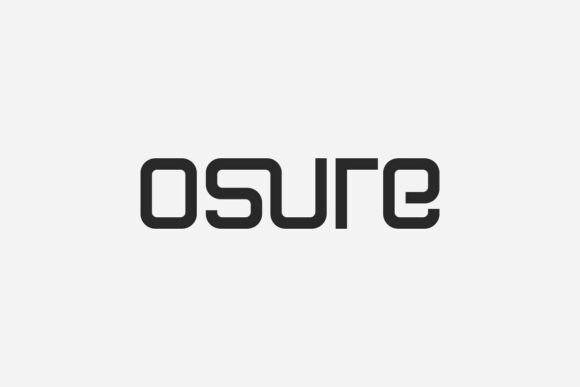 Osure: A Minimalist Typeface for Modern Editorial Design