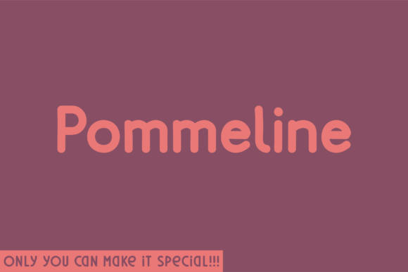 Pommeline Font: Bold Typography for Clear Campaigns