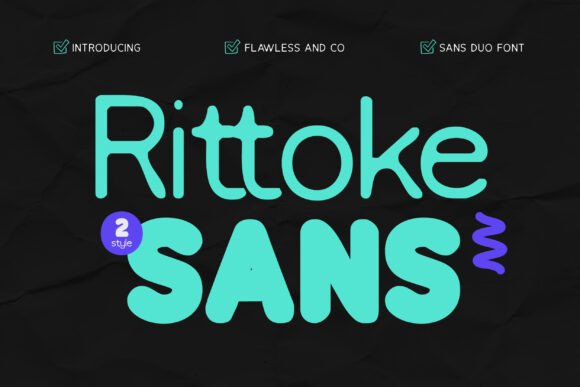 Rittoke: A Modern Sans Serif for Elegant Design