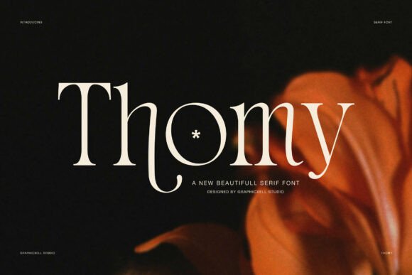 Thomy Serif Font: Elevate Your Handmade Brand