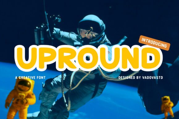 Upround: A Bold Font for Creative Web Design